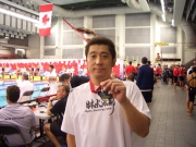 ナダ･エドモントンにて2011パンパシフィック･パラ水泳競技大会に日本代表として出場。3種目の競技に出場し、金メダル1個、銅メダル1個、4位入賞を獲得。