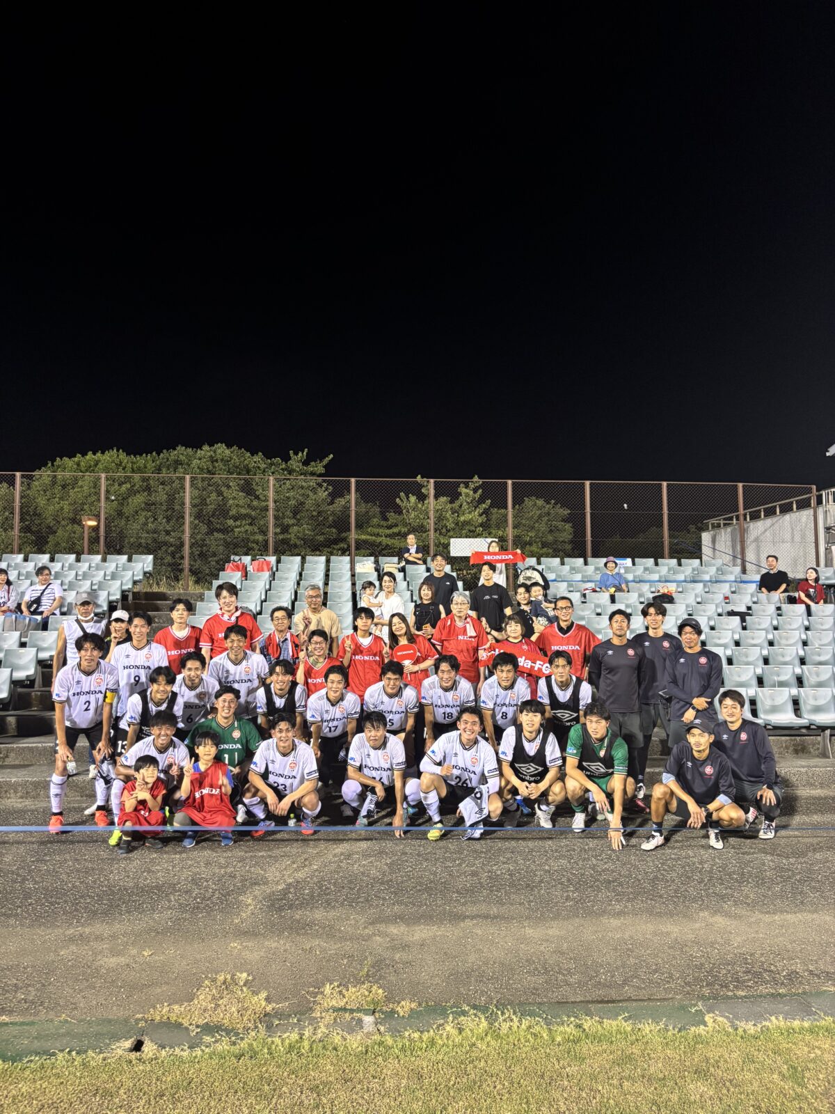 Honda FCの試合を現地観戦