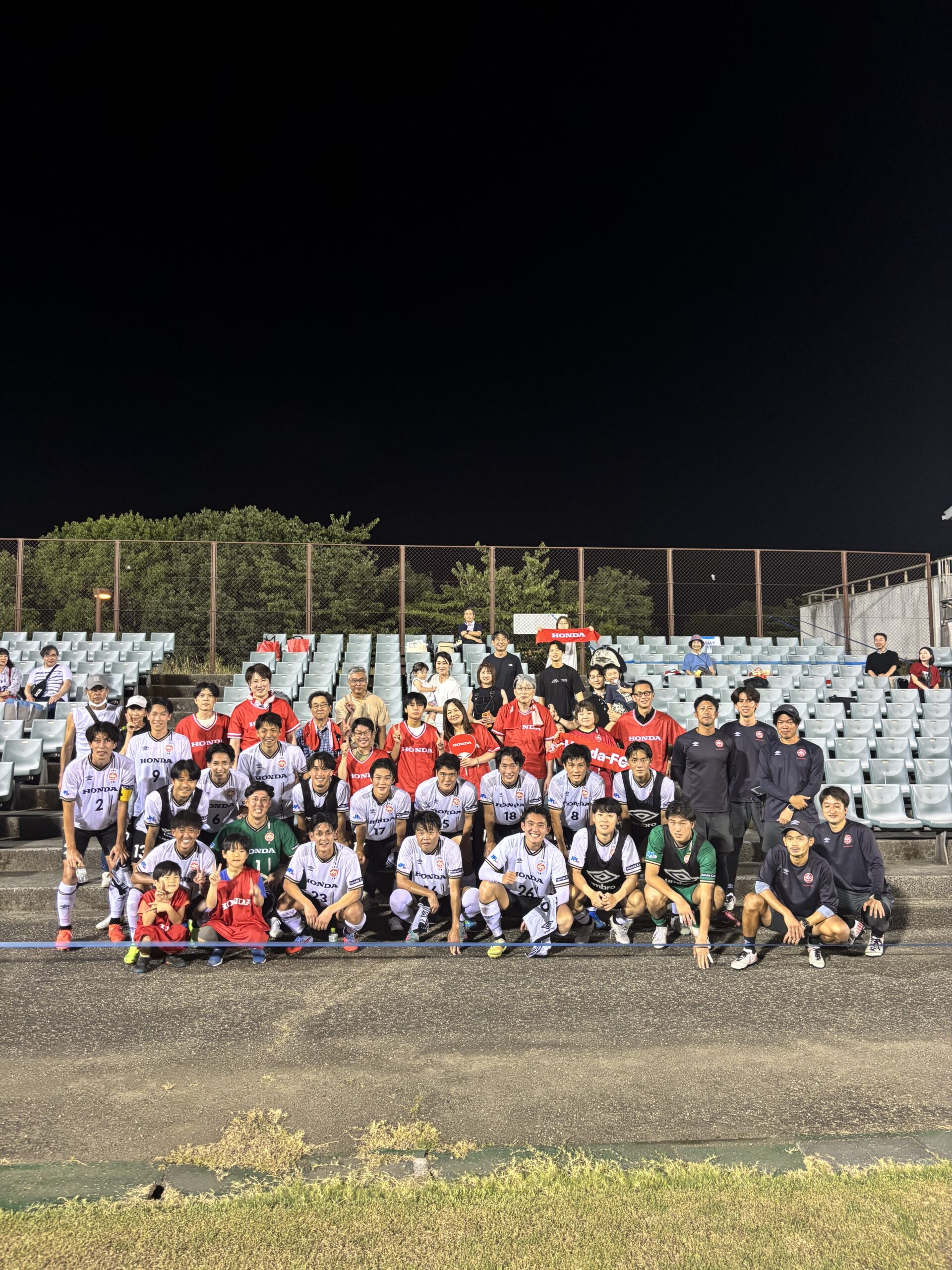 Honda FCの試合を現地観戦